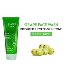 Jovees Herbal Grape Fairness Face Wash For Dull Skin Removes Dark Spots And Gives Healthy Looking Skin - 120 ml