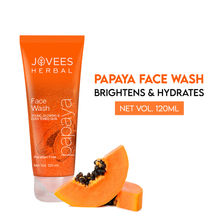 Jovees Herbal Papaya Facewash For Glowing And Brightening Skin All Skin Types Men And Women - 120 ml