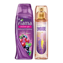 Engage Perfume and Fiama Shower Gel - Bath & Body Combo Offer