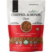 Nourish Vitals Chatpata Rosted Almonds With No Preservatives
