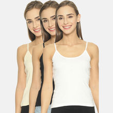TWIN BIRDS Spaghetti Cami With Adjuster Combo - Multi-Color