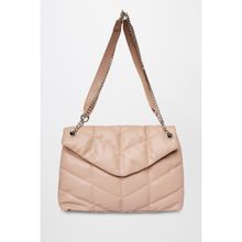Global Desi Beige Color Shoulder Bag For Women