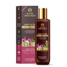 Khadi Organique Onion Tea Tree Hair Cleanser