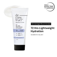 Deconstruct Oil-Free Moisturizer, Lightweight, Non-Sticky, 72H Hydration