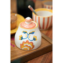 Freedom Tree Gypsy Rose Ceramic Sugar Pot Multicolor