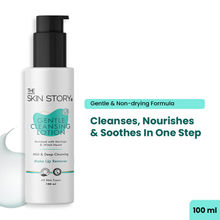 The Skin Story Gentle Face Cleanser Lotion For Deep Cleansing Moisturizing Makeup Removal - Moringa