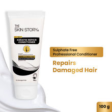 The Skin Story Sulphate Free Keratin Conditioner For Coloured Dry Frizzy Damaged Hair With Vitamin E