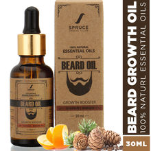 Spruce Shave Club Beard Growth Oil for Men - Cedarwood & Mandarin