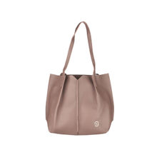 Gio Collection Women's Pink Solid Tote Bag