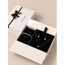 ZAISHA White First Salary Set Box
