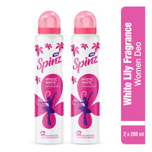 Spinz Mystic White Perfumed Deo (Pack Of 2)