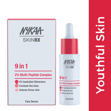 Nykaa SKINRX 2% Multi Peptide 9 in 1 Anti-Aging Face Serum For Collagen Boosting & Skin Firming