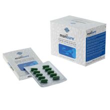 ManSure Men's Reproductive Health Ayurvedic Supplement - 1 Box (100 Capsules)