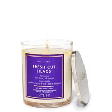 Bath & Body Works Fresh Cut Lilacs Single Wick Candle