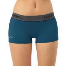 FREECULTR Womens Boy-Shorts Micromodal XPAT Waistband Airsoft Antichaffing -Teal