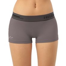 FREECULTR Womens Boy-Shorts Micromodal XPAT Waistband Airsoft Antichaffing -Grey