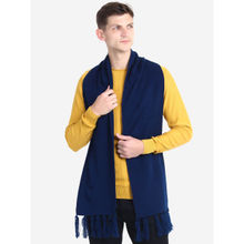 JOE Hazel Mens Solid Blue Muffler