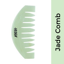 Nykaa Naturals Jade Comb For Hair Growth And Scalp Health - Green Jade