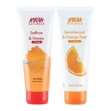 Nykaa Naturals Sheet Mask and Face Wash Combo for Hydrating Skin