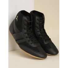 AVANT Men Black Tackle Pro Kabaddi Shoes