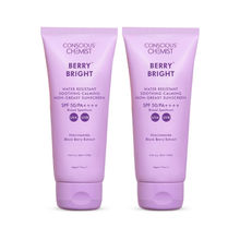 Conscious Chemist Berry Bright Sunscreen - Pack Of 2