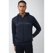 Van Heusen Navy Blue Graphic Jacket