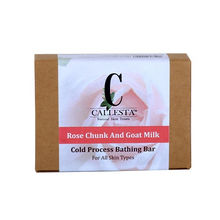 Callesta Rose Chunk And Goat Milk Cold Pressed Bathing Bar