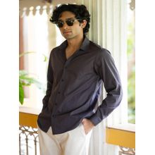 Creatures of Habit Egyptian Cotton Shirt Dark Grey