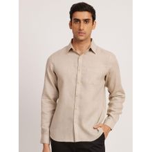 Creatures of Habit Linen Shirt Ginger