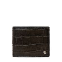 Eske Genuine Leather Mens Bifold Wallet Rafid Coin Pocket 8 Card Holders