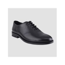EZOK Leather Formal Black Oxfords for Men