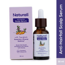 Naturali Anti-Hairfall Scalp Serum with Rosemary, Ginseng & Redensyl boosts Hair Growth