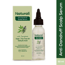 Naturali Anti-Dandruff Scalp Serum with Sage,Tea Tree Oil & Salicylic Acid reduces Dandruff flakes