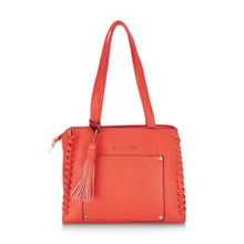 Pierre Cardin Bags Coral Solid Handbag