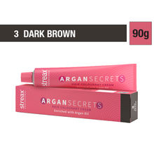 Streax Professional Argan Secrets Permanent Hair Colourant Cream - Dark Brown 3
