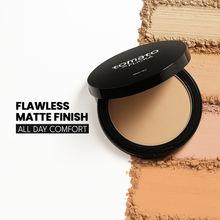 Flicka Tomato Compact Powder With Spf Matte Finish Lightweight & Shine Control