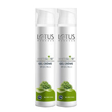 Lotus Herbals Whiteglow Skin Whitening & Brightening Gel Cream SPF 25 PA +++ - Pack of 2