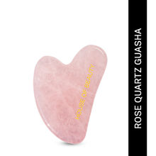 House of Beauty Rose Quartz Guasha