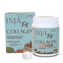 Inja Fit Marine Collagen For Skin, Joints And Muscles, With Vit C & Glucosamine - Coffee Flavour