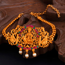 Sukkhi Artistically Pearl Gold Plated Goddess Laxmi Bajuband For Women (NYKSUKHI03468)