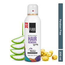 FURR Hair Removal Spray with Vitamin E & Aloe Vera Extract