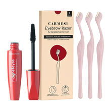 Carmesi Eyebrow Razor + Faces Canada Magneteyes Mascara Combo