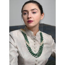 Odette Green Pearls Necklace