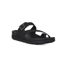 Scholl Women Toe-Ring Black Sandals
