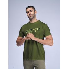 Aero Armour Army Camo Olive Graphic T-Shirt