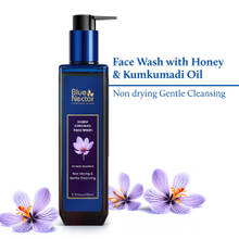 Blue Nectar Kumkumadi Brightening Face Wash with Saffron for Women & Men