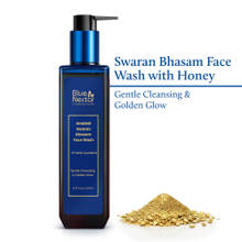 Blue Nectar 24K Gold Swaran Bhasam Face Wash Ayurvedic Cleanser