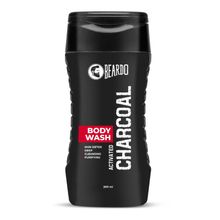 Beardo Activated Charcoal Body Wash for Men, Deep Cleansing Skin Detox Anti-Pollution
