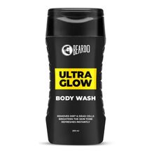 Beardo UltraGlow Body Wash for Men, | Brightens Skin Tone | Removes Dirt & Dead Cells