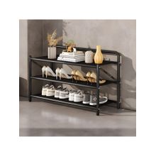 ARHAT ORGANIZERS 3-Tier Metal Shoe Rack